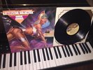 BATTLESTAR GALACTICA Giorgio Moroder 1978 LP 1st PRESS GOLD STAMP DJ PROMO
