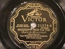 JAZZ PAUL WHITEMAN BIX BEIDERBECKE Mississippi Mud VICTOR 21274