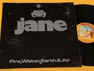 JANE LP FIRE WATER EARTH AIR ORIG PROG KRAUT ROCK GERMANY 1976 EX   GATEFOLD COV