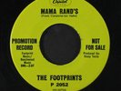 FOOTPRINTS: Never Say Die / Mama Rand's 45 (dj, sl warp dnap) Rock & Pop
