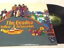 THE BEATLES 'Yellow Submarine' Vinyl LP 'Red Lines' On Back Cover FLIPBACK - K16