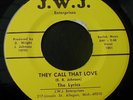 45rpm record NORTHERN SOUL   THE LYRICS   J.W.J. 1001