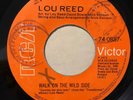 LOU REED - Perfect Day / Walk On The Wild Side - RARE EL SALVADOR 45