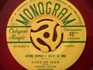 DUKE OF IRON LOVING WOMAN /  LAST TRAIN   MONOGRAM 851 CALYPSO MAGIC USA