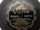 PreWar Jazz 78 RPM RAY NOBLE - Let's Swing It/My Chinatown VICTOR 25070 E-