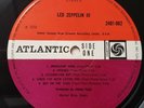 Led Zeppelin III 2nd UK A5-B5 Red Plum Atlantic Labels EX/EX