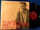 ART PEPPER LP The Return of Art Pepper Original SCORE MONO 1957 rare JAZZ