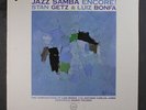 STAN GETZ & LUIZ BONFA: Jazz Samba Encore  LP (Mono, punch hole) Jazz