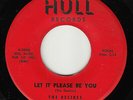 DESIRES - Hull 730 (red label) - Let It Please Be You - 1959 DOO-WOP 45 VG/VG+
