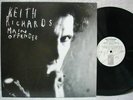 ROLLING STONES KEITH RICHARDS MAIN OFFENDER 1992 LP PICTURE W/INSERT NM Promo