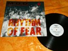 M.O.D.  -  Rhythm of Fear     /    LP  -  BLACK  VINYL  -  1992
