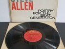 JACK KEROUAC / STEVE ALLEN - POETRY FOR THE BEAT GENERATION  HANOVER RARE LP EXC