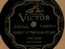 rare prewar country 78 HITER COLVIN VIC 40239 MONROE STAMP/RABBIT UP THE GUM STU