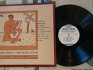 Negro Prison Camp Work Songs VA LP Ethnic Folkways Blues VG+/VG