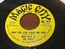 Mad Dog & The Pups - Why Did You Leave Me Girl - US Soul 45 - Magic City EX