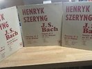 VIOLIN french 3 Lp's set Henryk SZERYNG J.S. BACH Partita Sonate