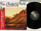 LOUIS ARMSTRONG WHAT A WONDERFUL WORLD MCA VIM-28601 Japan OBI VINYL LP