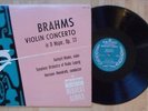 E948 GERHARD MANKE BRAHMS VIOLIN CONCERTO ABENDROTH URANIA UR - RS 7 - 24