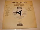 CATERINA VALENTE Together SAMPLE WHITE LABEL PROMO EP Germany 1960s