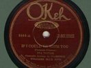 c 78 RPM Eva Taylor with Clarence Williams OKeh 8444 in V+