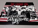THE LIVING END - MODERN ARTILLERY - BAND SIGNED PROMO LP POSTER, NO RECORD