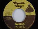 Modern Soul Boogie 45 GASTON We Come To Take Control CHOCOLATE CHOLLY'S HEAR