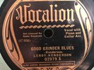 LEROY HENDERSON VOCALION 02979 BLUES 78 RPM E- FLAKE/ CRACK