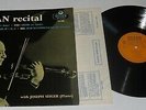 EX:RARE 1ST PRESSING: LXT 5303 O/s DECCA:MISCHA ELMAN / ELMAN RECITAL - LP