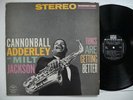 CANNONBALL ADDERLEY Things Are Getting Better LP 1958 US Stereo EX Milt Jackson