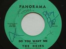 Garage Psych Unknown?? THE HEIRS Do You Want Me PANORAMA 30 VG 45 HEAR