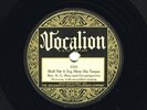 REV. D.C. RICE   VOCALION 1201  E     OUTSTANDING GOSPEL BLUES     LIKE NEW