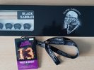 Black Sabbath Meet/Greet Package Drumsticks/Plectrum Box + Pass Ozzy Osbourne