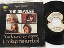 THE BEATLES Let it Be / You Know my Name NM- CANADA ORIG 1970 PS APPLE 2764 45 7
