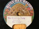 Early 1900s one sided Busy Bee 78rpm record: Quartette ?– The Sleighride Party