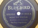 THE FOUR VAGABONDS Rosie The Riveter/I Had The Craziest Dream BLUEBIRD E+ HEAR
