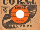 Rare 50's Rockabilly/Hillbilly TEXAS BILL STRENGTH Paper Boy Boogie CORAL 45 NM