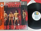 MANOWAR SIGN OF THE HAMMER VIRGIN 28VB-1003 Japan OBI VINYL LP
