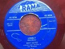 R&B JAZZ BERT KEYES Rama 12 (Red Wax) Lonely/Don't Break My Heart Again