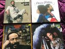 Diana Ross & Marvin Gaye 4 LPs - Trouble Man - Midnight Love - Eaten Alive vinyl