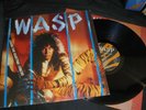 W.A.S.P. Inside The Electric Circus ITALY 1986 fully TESTED LP vinyl hard rock