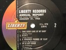 RARE NEW VINTAGE LIBERTY RECORDS 1962 ANNUAL REPORT w/ LP BOBBY VEE TIMI YURO