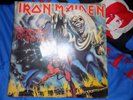 IRON MAIDEN, LP, VENEZUELA, EMI,RODVEN,THE NUMBER OF THE BEAST VG++