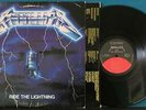 METALLICA RIDE THE LIGHTNING 1984 1st PRESS LP INNER MASTERDISK HW CLIFF BURTON