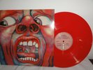 LP 33T   RED  VINYL  ALBUM   IN THE COURT OF KING CRIMSON   