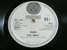 BLACK SABBATH - PARANOID - VERTIGO SWIRLY ITALY 6360.011 1970