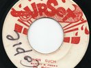 1968 UPSET BOSS REGGAE - STRANGER ON THE SHORE / MELLOTONES - NON SUCH LEE PERRY