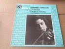 GINETTE NEVEU BRAHMS SIBELIUS VIOLIN CONCERTOS EMI REFERENCES FRANCE HMV 2908241