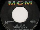 Connie Francis Im Gonna Be Warm This Winter / Al Di La Vinyl Single 7inch