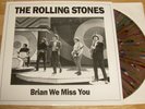 The ROLLING STONES Brian We Miss You LP rare splatter colored vinyl Magic Dwarf