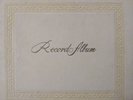Frank Sinatra filled record album - 78rpm 10 inch records